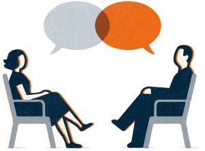 Gespraech_web Illustration Gespräch