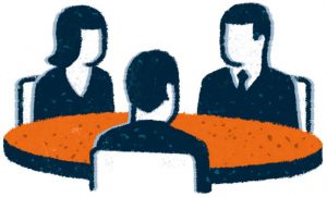 Illustration Mediation Close up